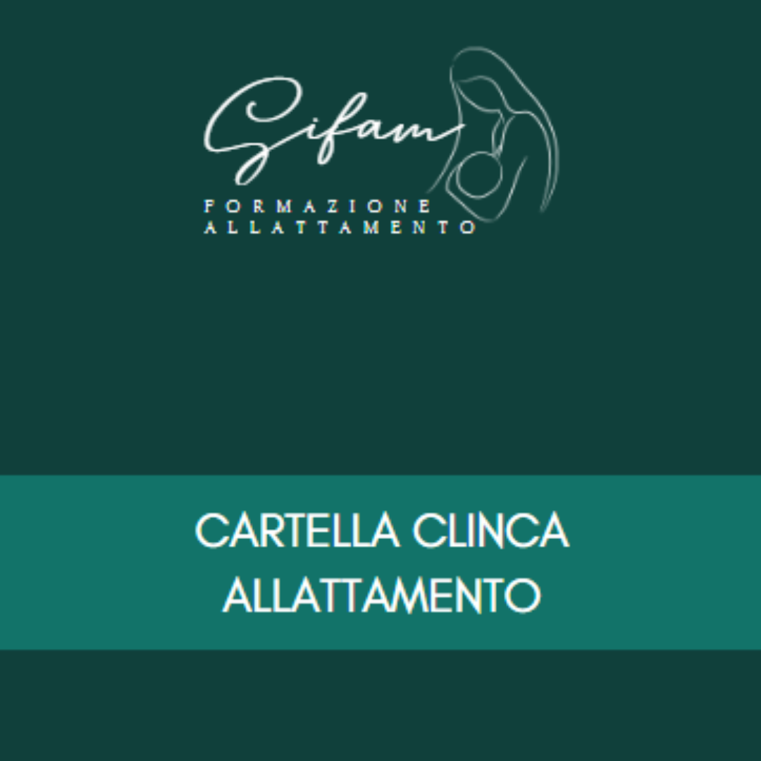 cartella clinica allattamento SIFAM